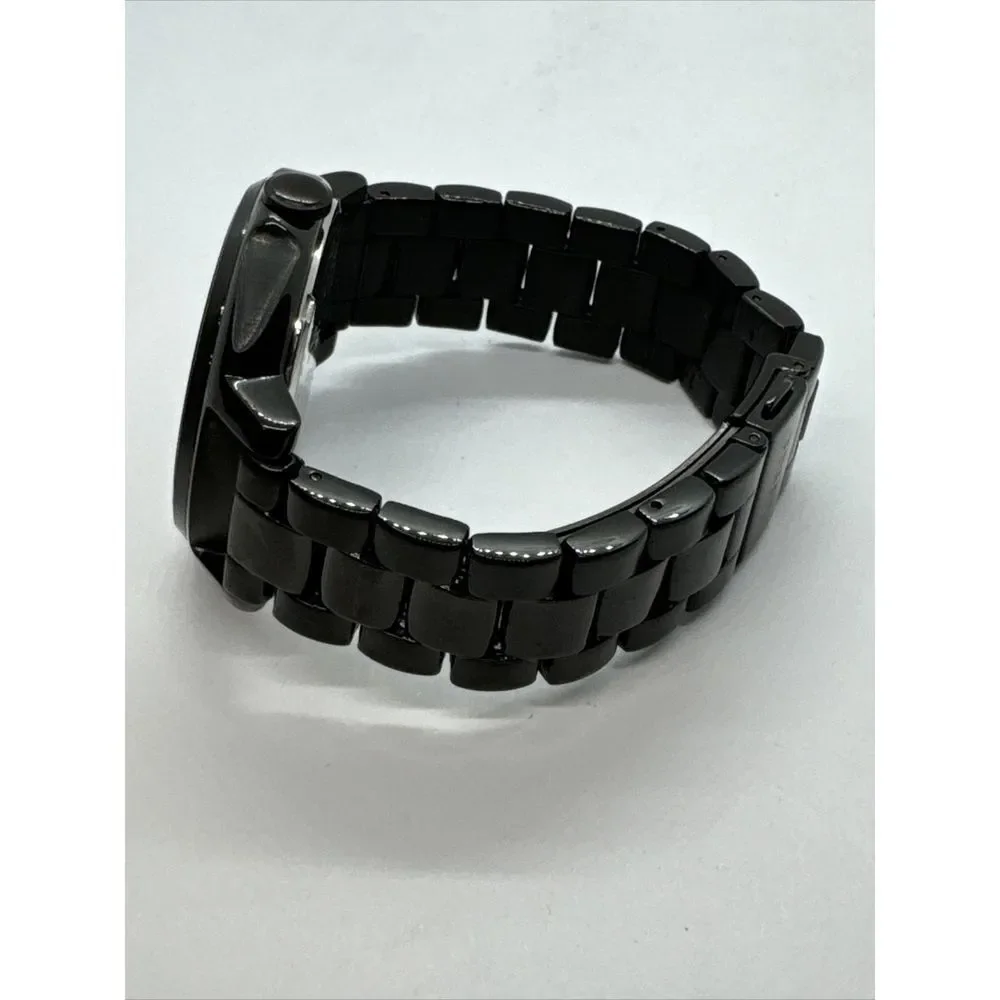Fossil Chelsey ES3451 Women Black Stainless Steel Analog Dial Wrist Watch JNA334